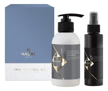 HADAT Cosmetics Набор для роста волос Growth Miracle Combo (шампунь Hydro Root Strengthening 250мл + несмываемая сыворотка Hydro Miracle 110мл)