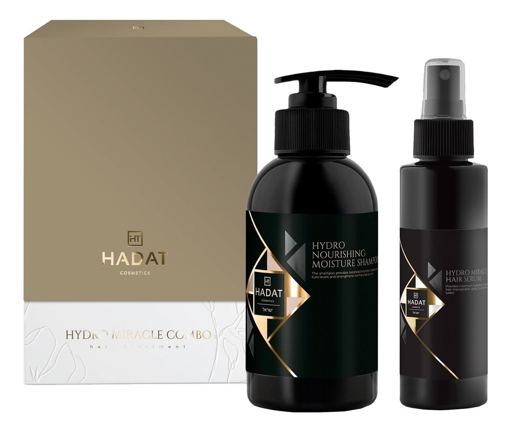 HADAT Cosmetics набор для волос hydro miracle combo (несмываемая ...