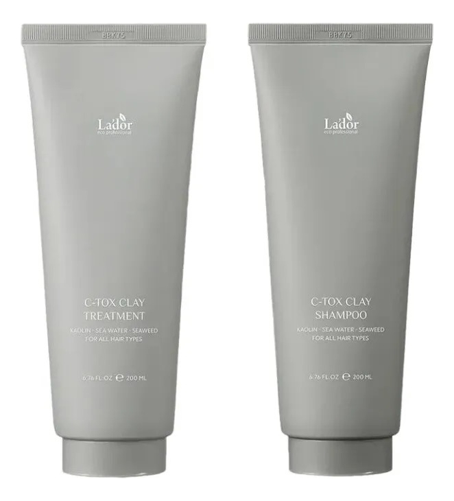 

Набор для волос с глиной и морскими минералами C-Tox Clay 2*200мл (маска + шампунь)