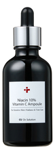 CUSKIN Ампульная сыворотка для лица с ниацинамидом Dr.Solution Niacin 10% Vitamin C Ampoule 50мл