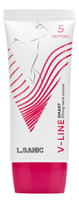 L.Sanic Крем-лифтинг для коррекции овала лица и шеи V-Line 5 Peptides Smart Lifting Neck Cream 60мл