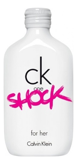 CK One Shock For Her: туалетная вода 100мл уценка туалетная вода женская delta parfum fashion weekend 50 мл
