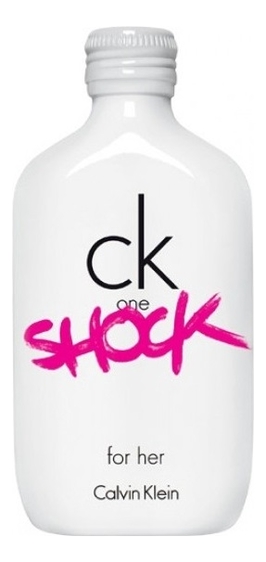 

CK One Shock For Her: туалетная вода 100мл уценка, CK One Shock For Her