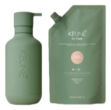 Keune So Pure Набор для волос So Pure Polish (кондиционер 1000мл + флакон 1000мл + коробка + шубер + пакет)