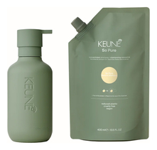 Keune So Pure Набор для волос So Pure Restore (шампунь 400мл + флакон 400мл + коробка + шубер + пакет)