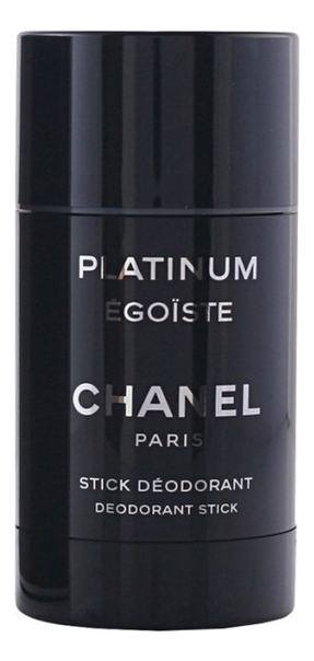 Chanel Egoiste Platinum: твердый дезодорант 75мл