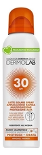 Deborah Milano Солнцезащитное молочко-спрей для лица и тела Dermolab Sun Milk Spray Multi-Position Fast Application High Protection 150мл