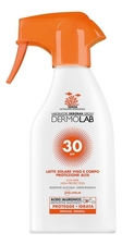 Deborah Milano Солнцезащитное молочко для лица и тела Dermolab Sun Milk High Protection SPF30 250мл