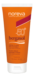 Легкий солнцезащитный крем для лица и тела Bergasol Expert Fluid Cream SPF50+ 50мл