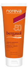 Noreva Минеральный крем для лица и тела Bergasol Expert Mineral Cream SPF50 40мл