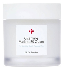 CUSKIN Восстанавливающий крем для лица с центеллой и пантенолом Dr.Solution Cicaming Madeca B5 Cream 70мл