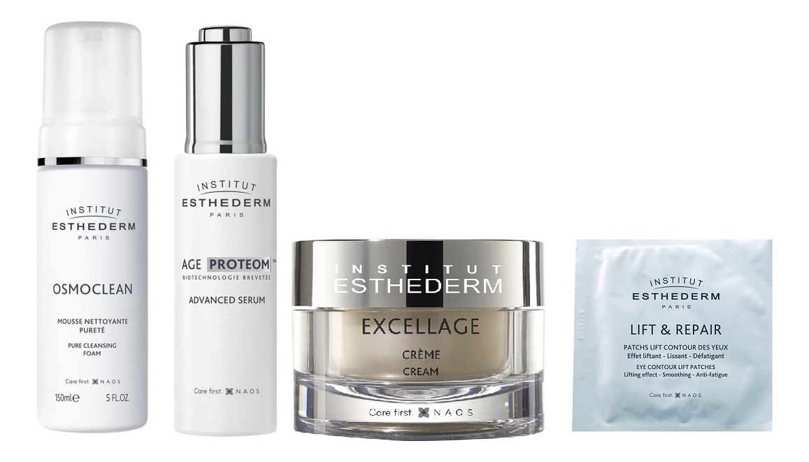 Institut Esthederm набор для лица лифтинг и коррекция (сыворотка age ...