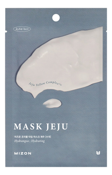 Увлажняющая тканевая маска для лица с экстрактом гортензии Joyful Time Hydrangea Mask Jeju 23мл