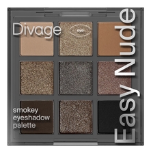 Divage Палетка теней для век Easy Nude Eyeshadow Palette 9г