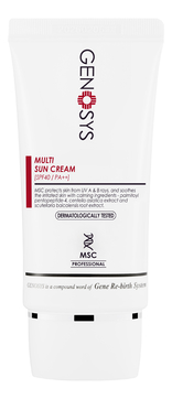 Cолнцезащитный мультифункциональный крем для лица Multi Sun Cream SPF40+ PA++ 40мл