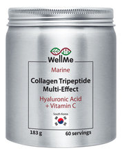 WellMe Биологическая активная добавка к пище Collagen Tripeptide Multi-Effect