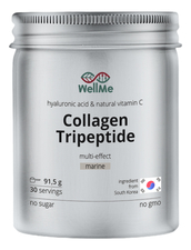 WellMe Биологическая активная добавка к пище Collagen Tripeptide Multi-Effect
