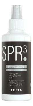 Энергетический мужской спрей для волос 5 в 1 Man.Code Hair Strength 250мл