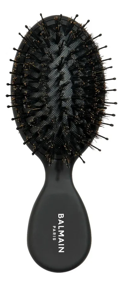 Balmain Hair Couture мини спа щетка 100% щетина mini all purpose spa ...