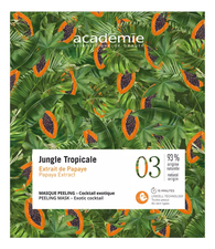 Academie Освежающая тканевая маска для лица Jungle Tropicale Masque Peeling 20мл
