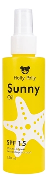 Масло-спрей для лица и тела Активатор загара Sunny Oil SPF15 150мл