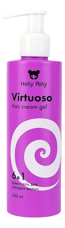 Holly Polly Крем-гель для укладки волос 6 в 1 Virtuoso Hair Cream Gel 200мл