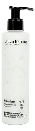 Academie Молочко-мягкий пилинг для лица Hydraderm Gentle Peeling Cleanser 2 In 1 200мл