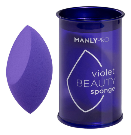 Manly PRO Многофункциональный спонж в форме капли Violet Beauty Sponge VBS3