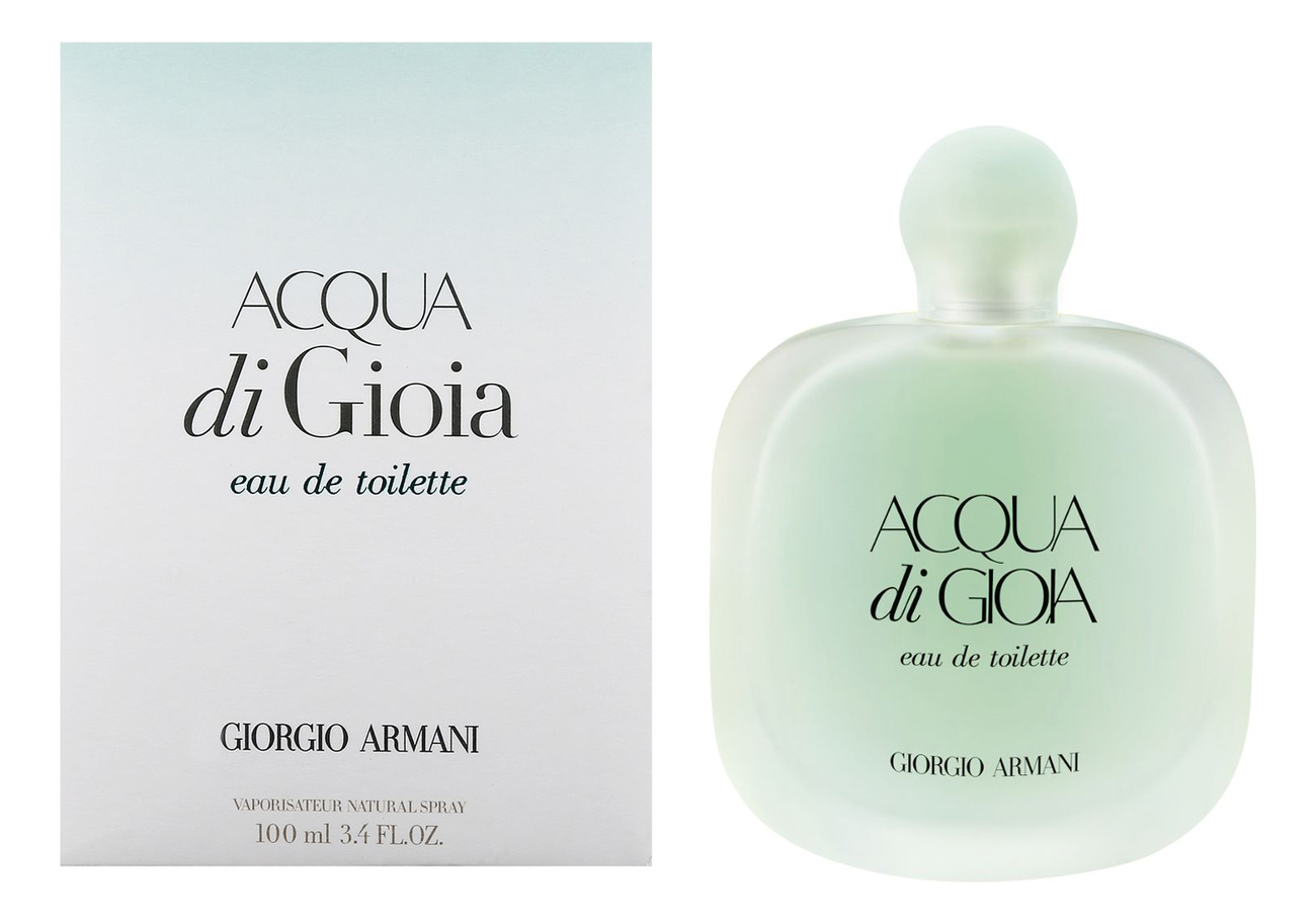 

Acqua di Gioia Eau de Toilette: туалетная вода 100мл, Acqua Di Gioia Eau De Toilette