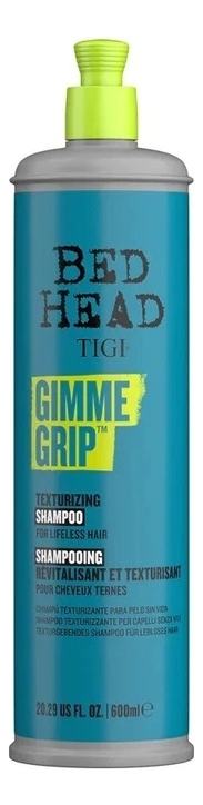 Текстурирующий шампунь для волос Bed Head Gimme Grip Texturizing Shampoo