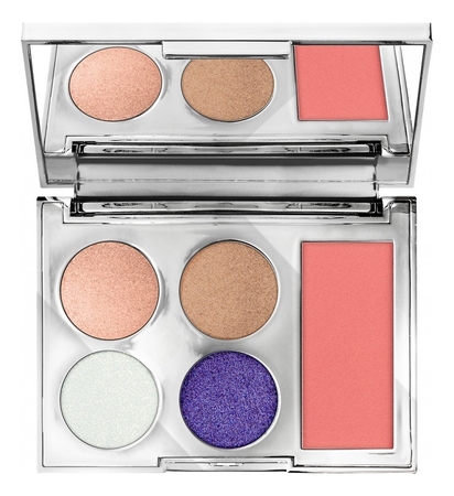 Catrice Cosmetics Палетка теней для век и румян Pearl Glaze Pearly Eyeshadow & Blush Palette C01 8,5г