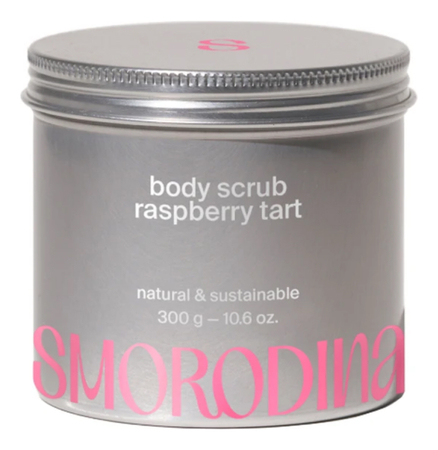 SmoRodina Cкраб-желе для тела Малиновый тарт Raspberry Tart Body Scrub 300г