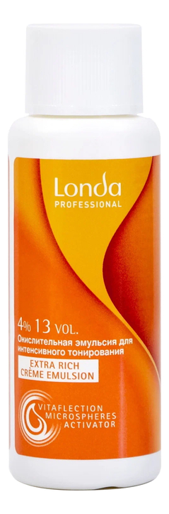 Окислительная эмульсия для волос Londacolor Extra Rich Creme Emulsion 4% 