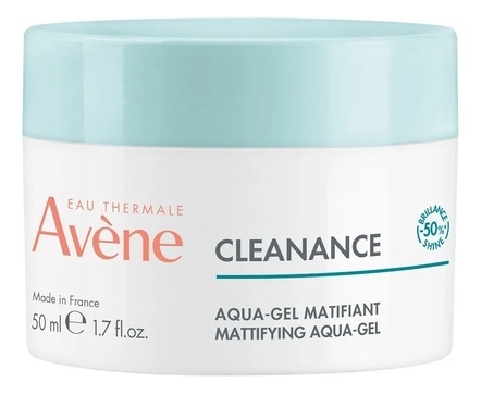 Avene Матирующий гель для лица Cleanance Aqua-Gel Matifiant 50мл