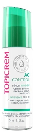 TOPICREM Сыворотка для коррекции несовершенств AC Control Serum Intensif 34мл