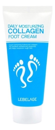 Lebelage Крем для ног Daily Moisturizing Collagen Foot Cream 100мл