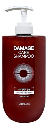 Lebelage Питательный шампунь для поврежденных волос Damage Care Shampoo