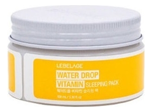 Lebelage Ночная маска для лица с витаминами Water Drop Vitamin Sleeping Pack 100мл