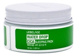 Lebelage Ночная маска для лица с экстрактом центеллы Water Drop Cica Sleeping Pack 100мл
