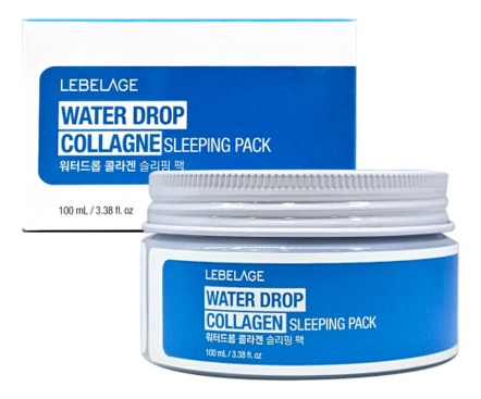 Lebelage Ночная маска для лица с коллагеном Water Drop Collagen Sleeping Pack 100мл