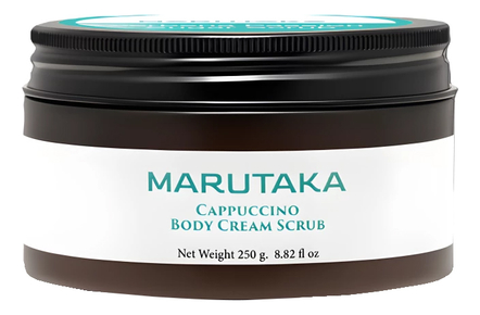 Marutaka Детокс-гоммаж Капучино Cappuccino Body Cream Scrub 250г