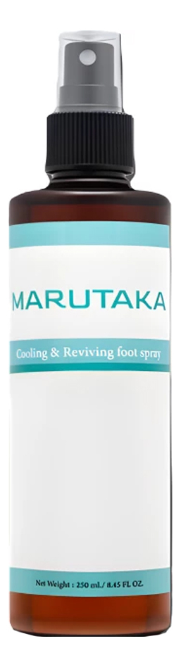 Marutaka охлаждающий спрей для ног cooling & reviving foot spray 250мл ...