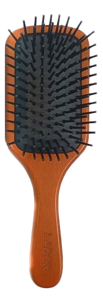 La`dor деревянная щетка для волос middle wooden paddle brush (средняя ...
