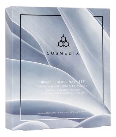 COSMEDIX Биоцеллюлозная маска для лица Bio-Cellulose Mask Mix Pack 4шт
