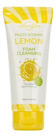 Grace Day Очищающая пенка для умывания с экстрактом лимона Multi-Vitamin Lemon Foam Cleansing 100мл