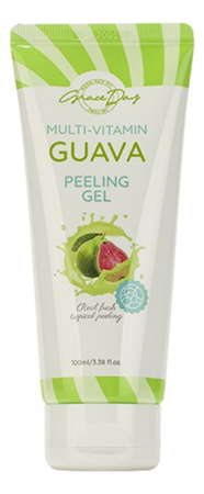 Grace Day Отшелушивающий пилинг-гель для лица с экстрактом гуавы Multi-Vitamin Guava Peeling Gel 100мл