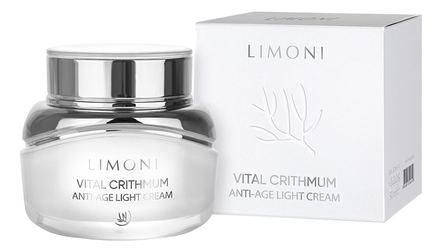 Limoni Антивозрастной легкий крем для лица с критмумом Vital Crithmum Anti-Age Light Cream