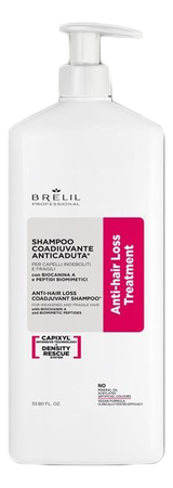 Brelil Professional Вспомогательный шампунь против выпадения волос Shampoo Coadiuvante Anticaduta