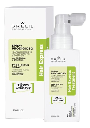 Brelil Professional Спрей для интенсивного роста волос Hair Express Spray Prodigioso 100мл