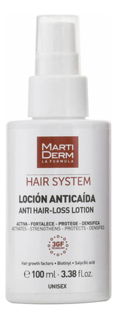 MartiDerm Лосьон против выпадения волос Hair System Anty Hair-Loss Lotion 100мл